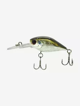 Воблер Mottomo Chubber DR 36F 4g Dark Silver Shine, Серебряный