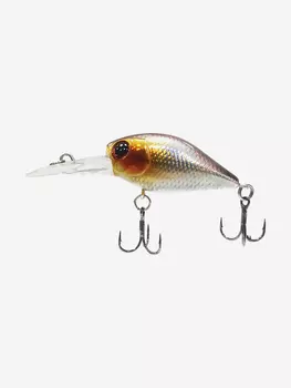 Воблер Mottomo Chubber DR 36F 4g Shibu Silver, Серебряный