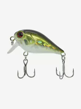 Воблер Mottomo Crazy Crank 40F 4,2g Dark Silver Shine, Серебряный