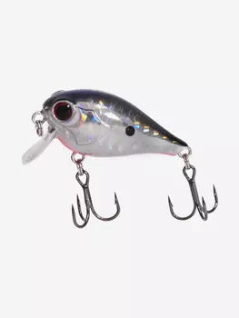 Воблер Mottomo Crazy Crank 40F 4,2g Silver Fish Point, Серебряный