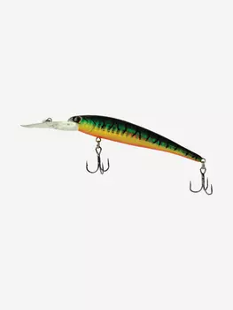 Воблер Mottomo Deep Hooker 90F 8,5g Fire Tiger, Зеленый