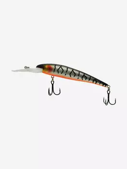 Воблер Mottomo Deep Hooker 90F 8,5g Silver Tiger, Серый