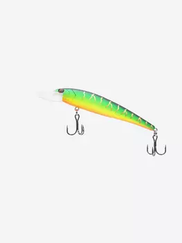 Воблер Mottomo Deep Hooker 90F 8,5g Ghost Tiger, Зеленый