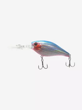 Воблер Mottomo Deep Wrestler 70F 17,5g Red Blue, Серебряный