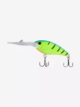Воблер Mottomo Deeper 75F 26g Lime Tiger, Зеленый