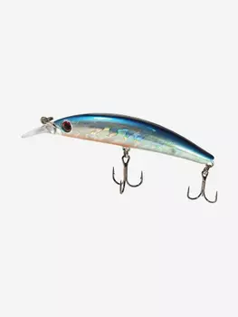 Воблер Mottomo Lamprea 78F 8,5g Silver Minnow, Серебряный