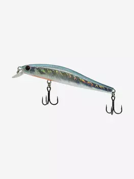 Воблер Mottomo Leo 70SP 5,3g Silver Minnow, Серебряный