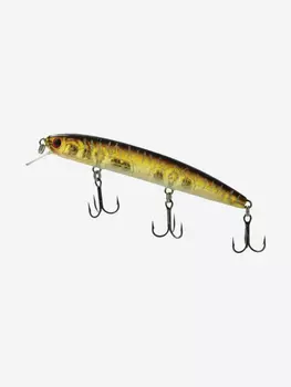 Воблер Mottomo Mr.Uno 100F 9g Rootbeer Brown, Желтый