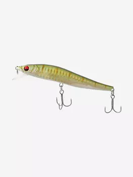 Воблер Mottomo Ostra 100F 10g Perch Ghost, Зеленый