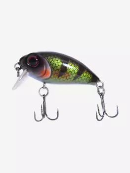 Воблер Mottomo Stalker 36F 3,5g Dark Perch, Зеленый