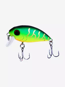 Воблер Mottomo Stalker 36F 3,5g Ghost Tiger, Зеленый