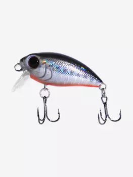 Воблер Mottomo Stalker 36F 3,5g Silver Fish, Серебряный