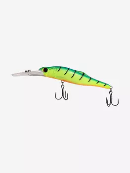 Воблер Mottomo Troller 120F 28,5g Lime Tiger, Зеленый