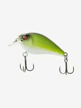 Воблер Mottomo Wrestler 50F 8,5g Ghost Lime, Зеленый