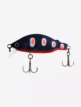 Воблер плавающий LureMax FUNA 38F, 38мм, 2,5г, 182, Черный