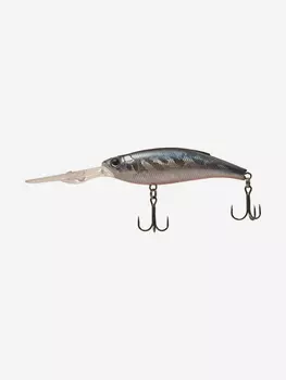 Воблер шед LureMax ARAGON 75F DDR-001 11 гр плавающий, Серебряный