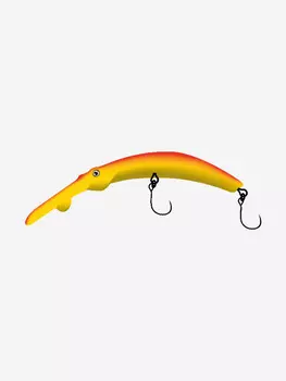 Воблер Stinger Boomerang 35-80F, Bloody trout, Желтый