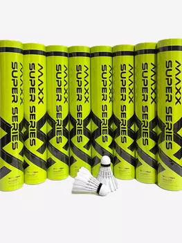 Воланы для бадминтона MAXX SUPER SERIES F1, Белый