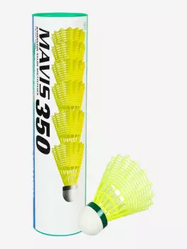 Воланы для бадминтона Yonex MAVIS 350 Slow Сделано в Японии, Желтый