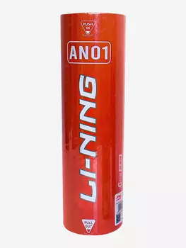 Воланы пластиковые Li-Ning AN01, Быстрая, 6шт., Желтый