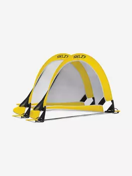 Ворота складные футбольные для детей SKLZ 76 см, 2 шт., Желтый