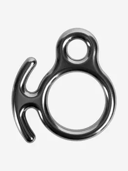 Восьмерка рогатая дюраль (инвар) 2500 кг VERTICAL, Серый