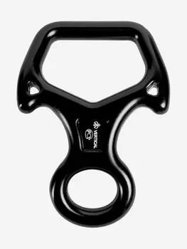 Восьмерка рогатая малая дюраль VERTICAL, Черный