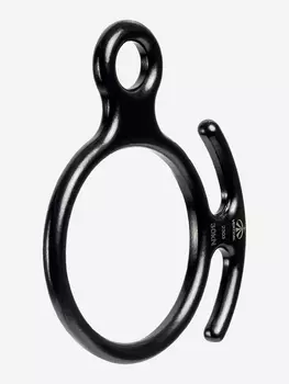 Восьмерка рогатая стальная VERTICAL, Черный