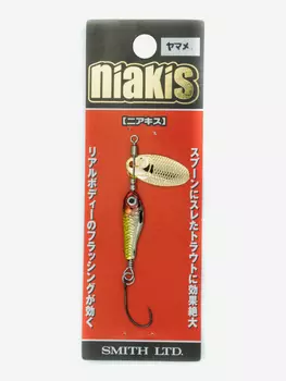 Вращающаяся блесна SMITH NIAKIS 3.0 цвет 13, Мультицвет