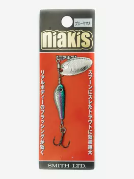 Вращающаяся блесна SMITH NIAKIS 4.0 цвет 14, Мультицвет