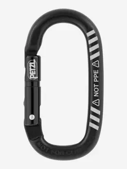 Вспомогательный карабин Petzl MINO, черный, Черный