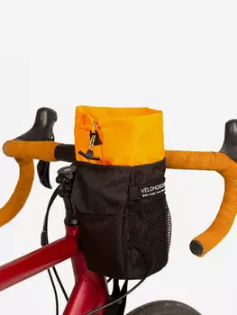 Всячинабэг VELOHOROSHO (сумка-кормушка) / feedbag, правая, X-PAC черный, HBB13, Черный