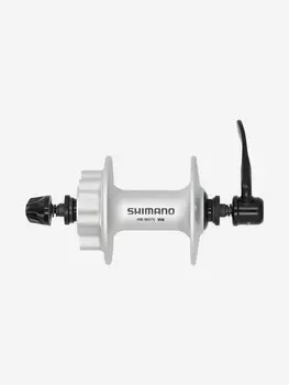 Втулка передняя Shimano Alivio, HB-M475, 32 спицы, Серебряный