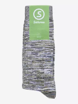 Высокие носки Soclumo, 4 Микс, Лазурит, Синий