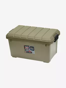 Ящик экспедиционный IRIS OHYAMA RV BOX 600, 40 литров 61,5x37,5x33 см. x аки, Зеленый
