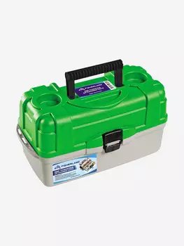 Ящик рыболовный 3-полочный большой FisherLand 27033, Зеленый