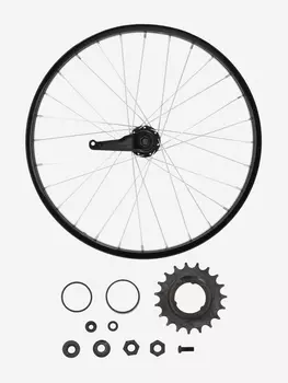 Заднее колесо для велосипеда Stern 20", Черный