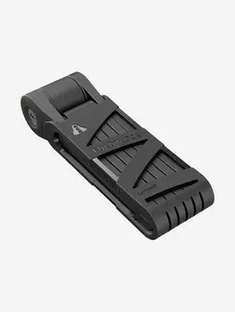 Замок складной Seatylock Foldylock Compact, чёрный, Черный