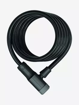 Замок вело ABUS Primo 5510K/180см, черный, трос на ключе, уровень защиты 3/15, Черный
