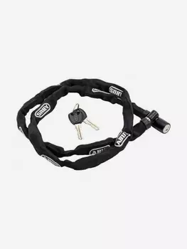 Замок вело ABUS WEB 1500/110 цепь с ключем, Черный