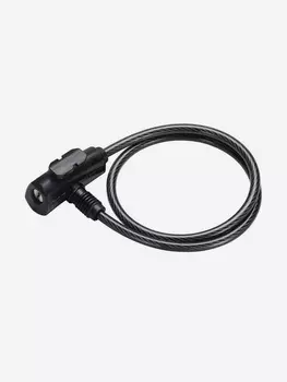 Замок велосипедный BBB QuickSafe 8x1500mm Black, Черный