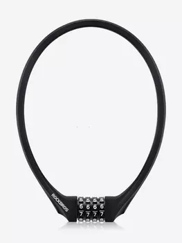 Замок велосипедный ROCKBROS LCXR0300, Черный
