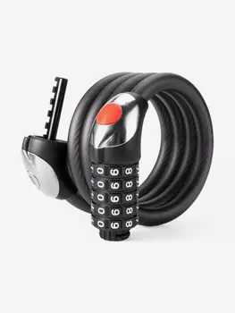 Замок велосипедный ROCKBROS RKS531-1BK, Черный