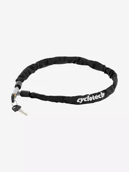Замок велосипедный с ключами Cyclotech, Черный, размер Без размера