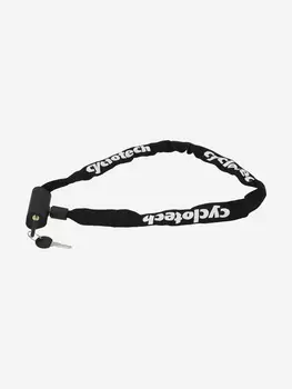 Замок велосипедный с ключами Cyclotech CLK-10, Черный