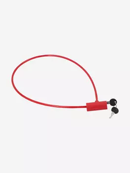 Замок велосипедный с ключами Cyclotech CLK-2, Красный