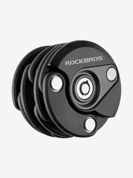 Замок велосипедный с ключами Rockbros, Черный