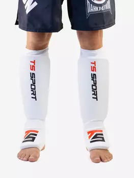Защита голени чулок TS Sport, Белый