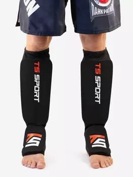 Защита голени чулок TS Sport, Черный