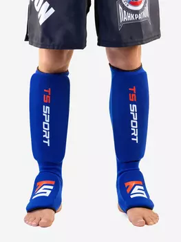 Защита голени чулок TS Sport, Синий